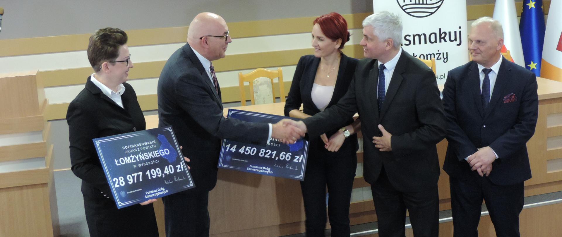 50 mln zł rządowego wsparcia na drogi lokalne w powiecie łomżyńskim