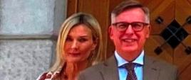 Ambasador Krzysztof Olendzki i Joanna Olendzka 