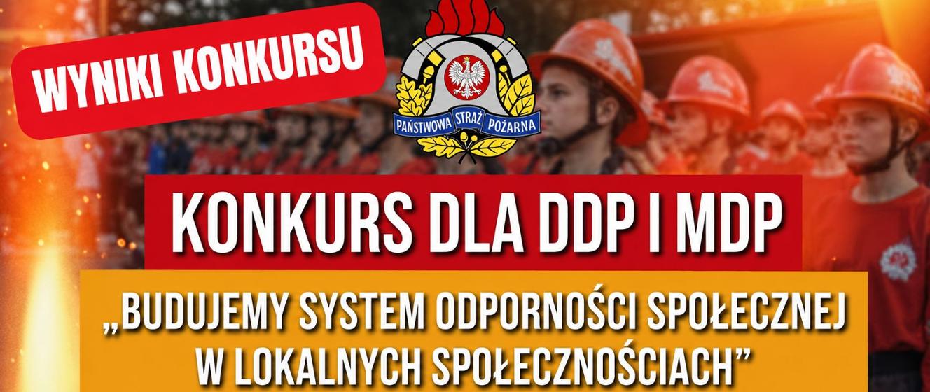 Znane wyniki konkursu „Budujemy SYSTEM ODPORNOŚCI SPOŁECZNEJ” dla drużyn pożarniczych w województwie zachodniopomorskim