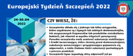Europejski Tydzień Szczepień 2022 