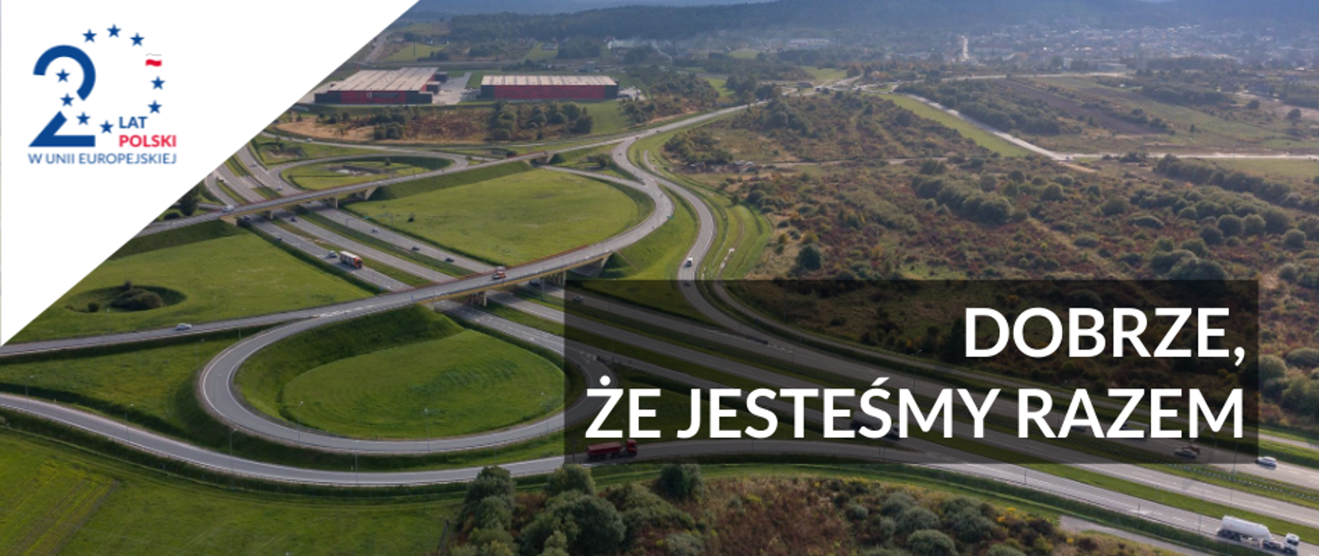 Grafika obrazująca węzeł drogowy