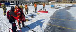 Ćwiczenia z zakresu ratownictwa lodowego