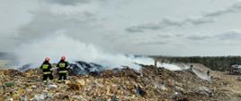 CZG12 - pożar zmielonych odpadów gabarytowych