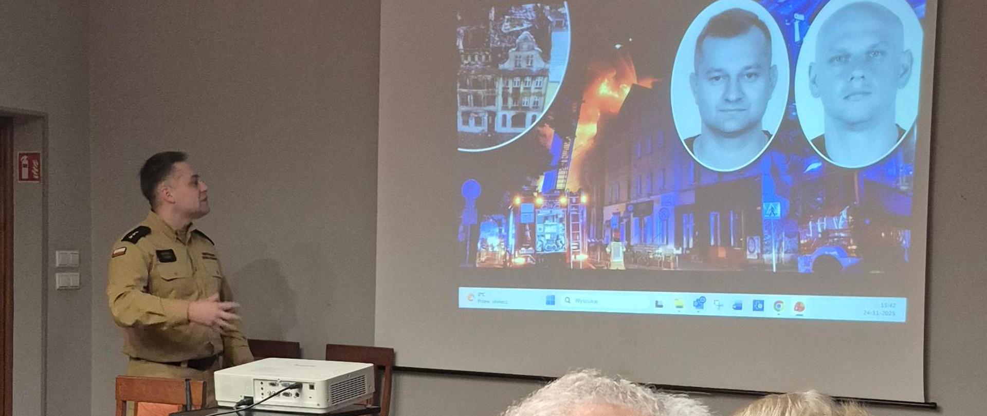 Prelekcja nt. czujek dymu