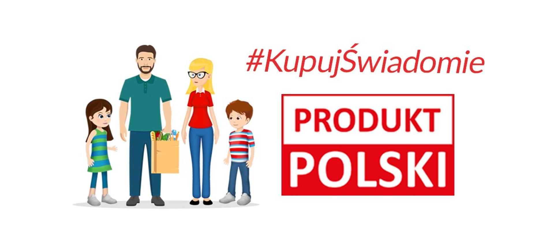 Kupowanie żywności ze znakiem PRODUKT POLSKI służy polskiemu rolnictwu i polskiej gospodarce