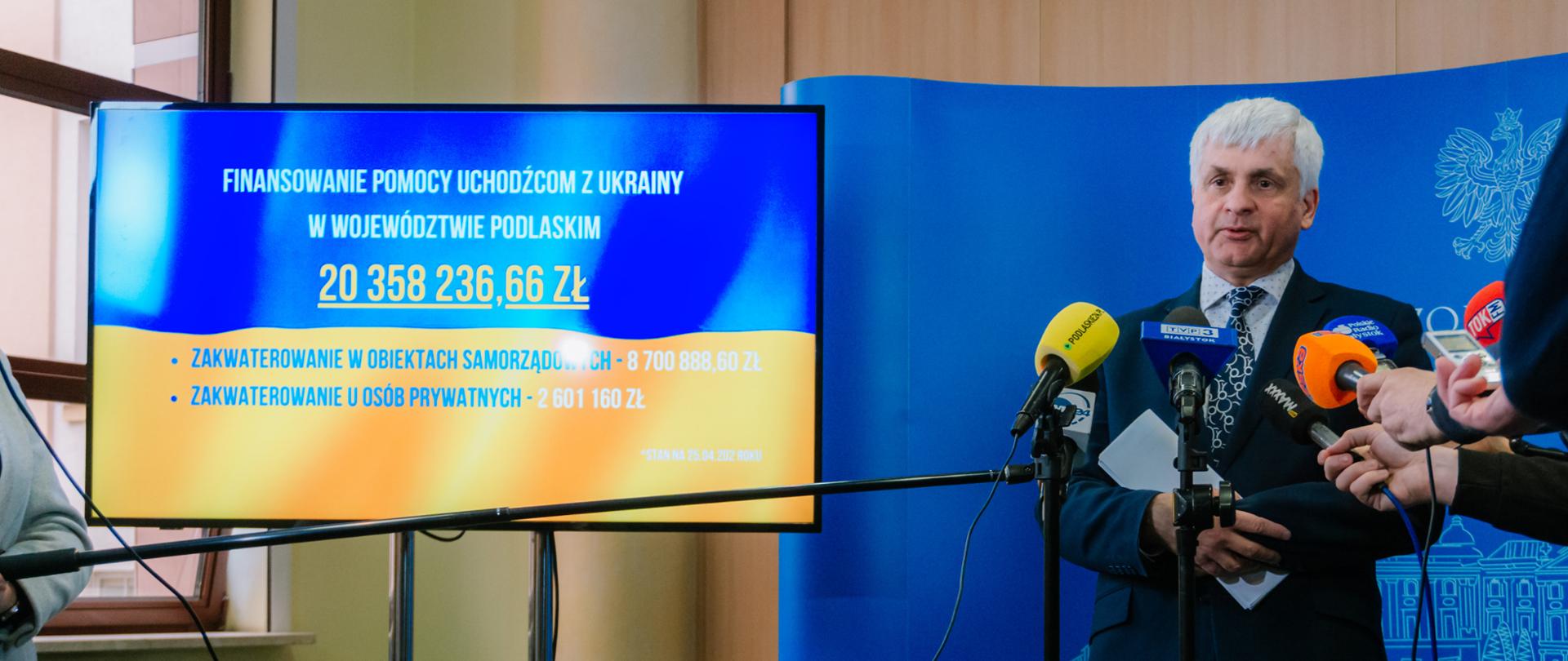 Ponad 20 mln zł na pomoc uchodźcom z Ukrainy