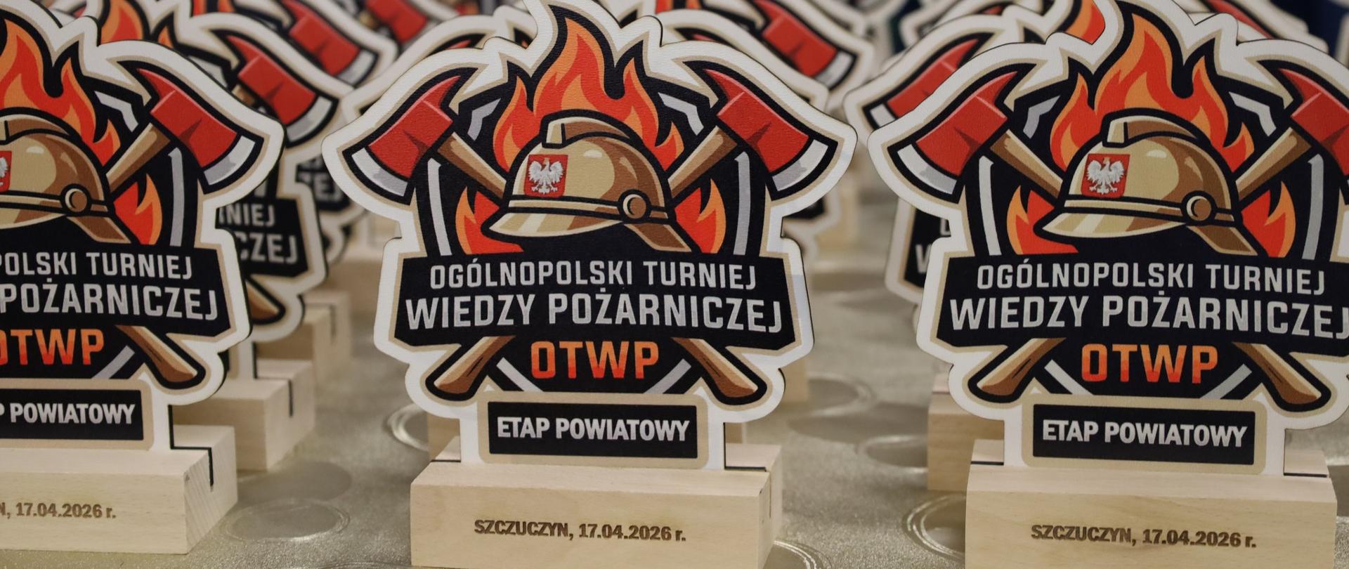 Powiatowe eliminacje XLVIII Ogólnopolskiego Turnieju Wiedzy Pożarniczej
„Młodzież zapobiega pożarom” – SZCZUCZYN 17.04.2026r.
