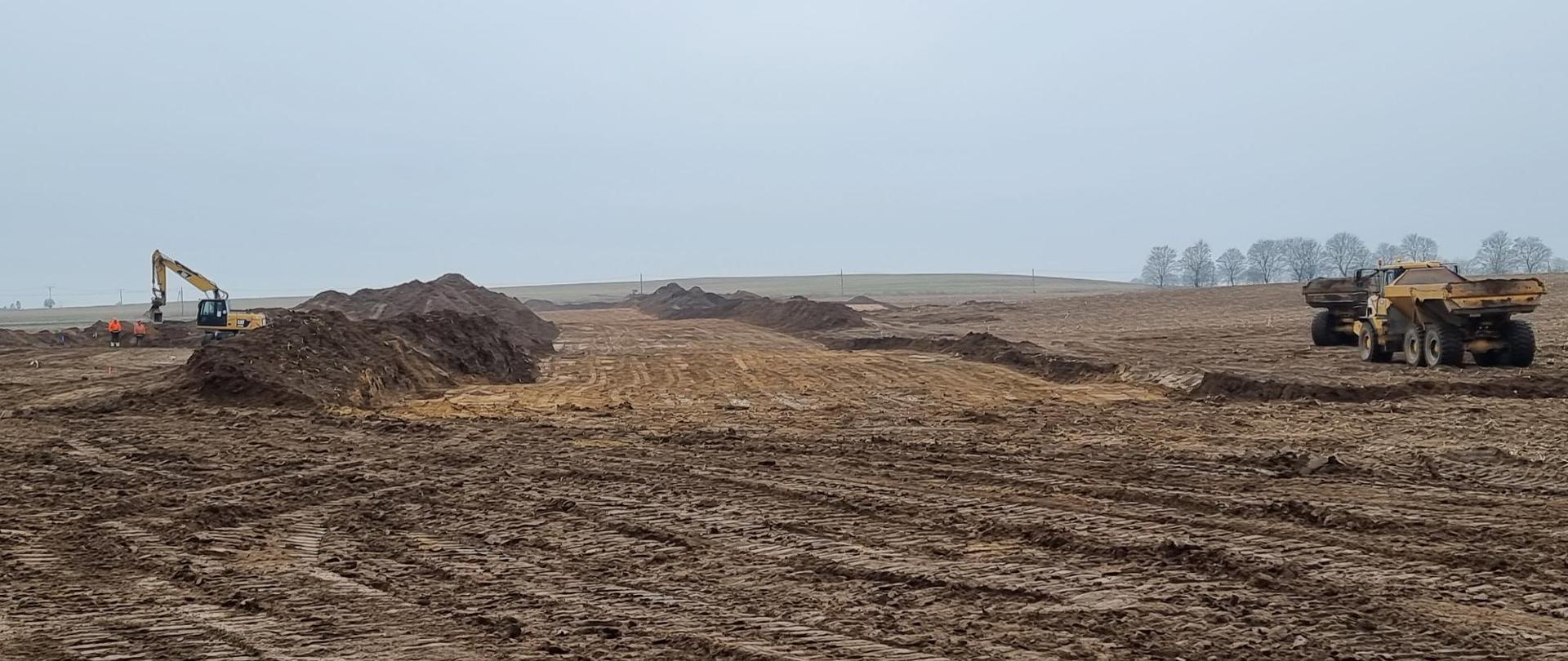 Ruszyły prace na budowie obwodnicy Strzelec Krajeńskich w ciągu DK22