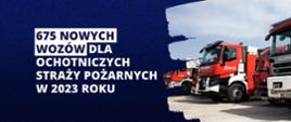675 wozów dla Ochotniczych Straży Pożarnych w 2023 roku.
