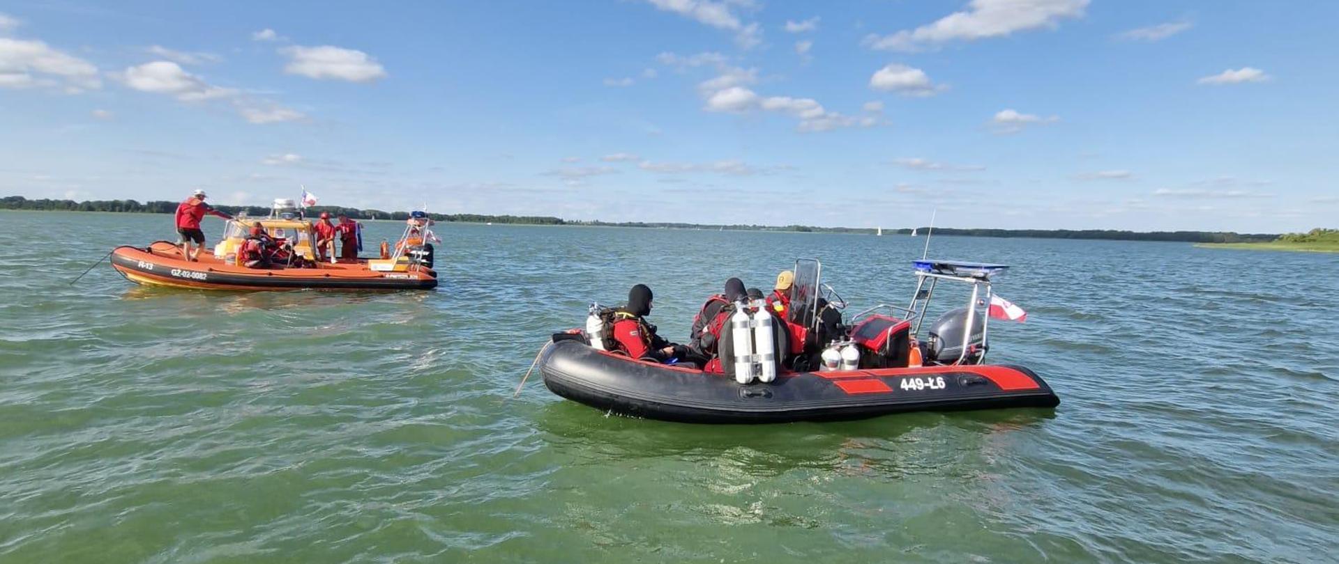 Działania na jeziorze Dobskim 19.07.2024 r.