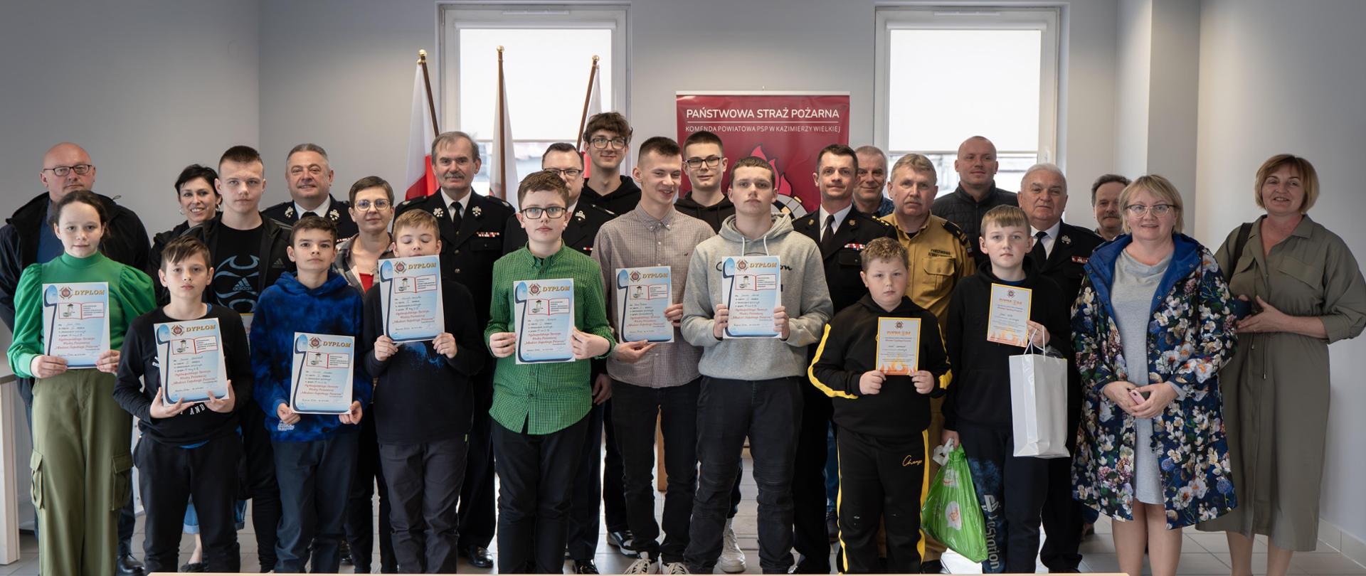 Finał powiatowy Ogólnopolskiego Turnieju Wiedzy Pożarniczej 2024 r.