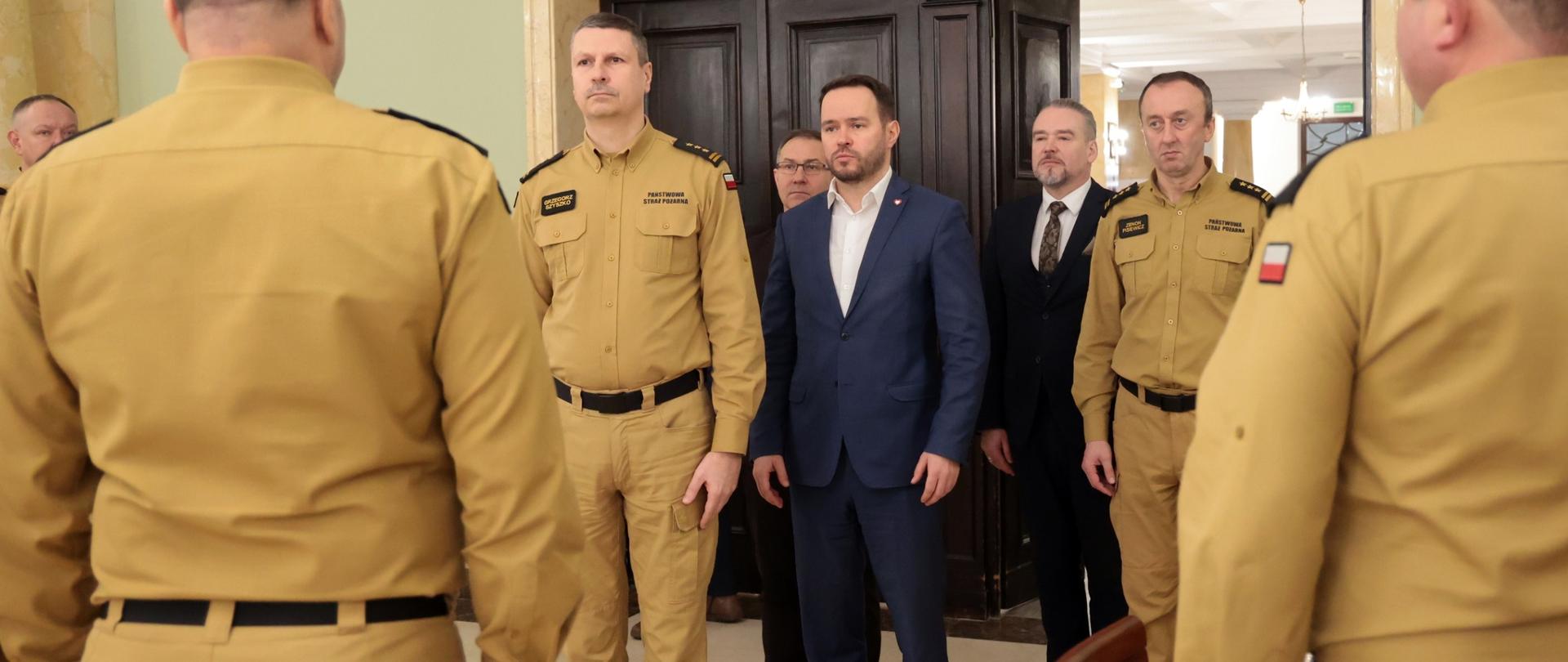 Roczna narada kierownicza Państwowej Straży Pożarnej województwa lubelskiego
