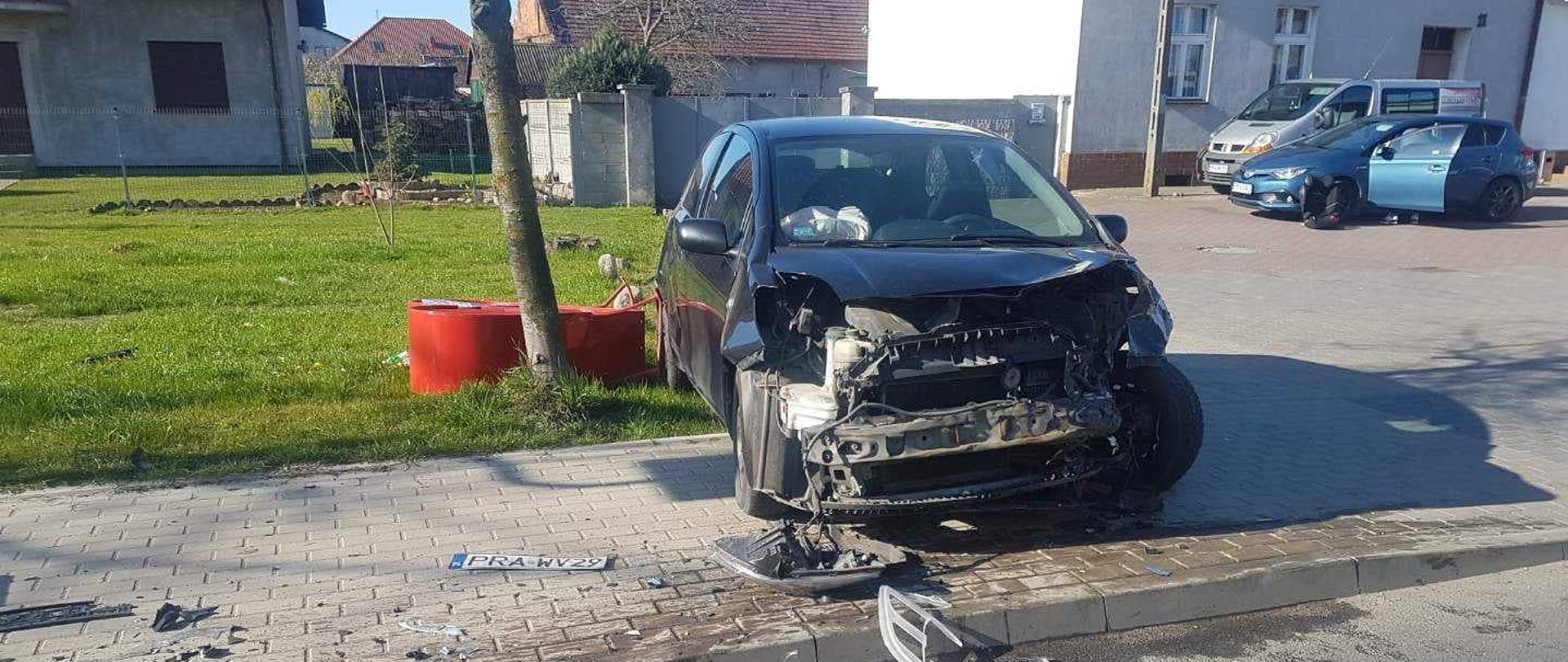 Kolizja w Szymanowie