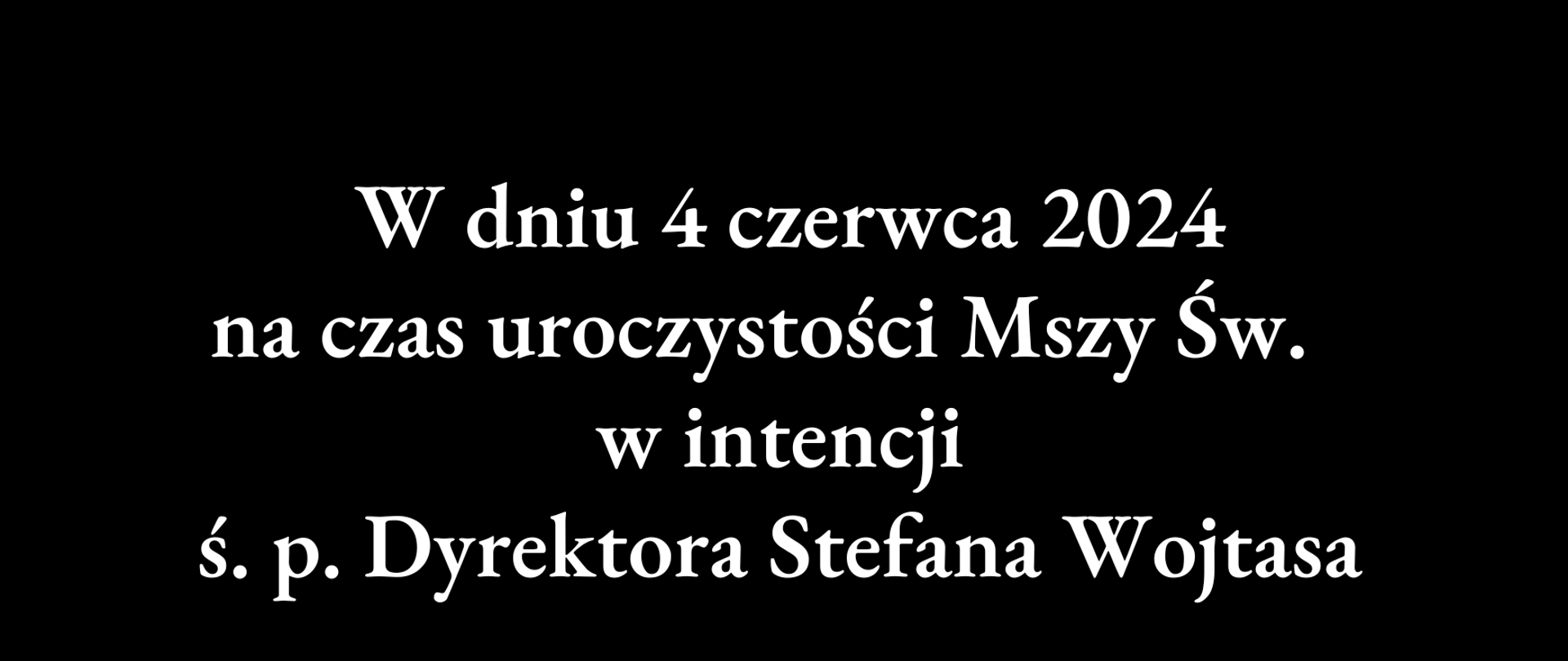 Zawieszenie zajęć plakat czarny