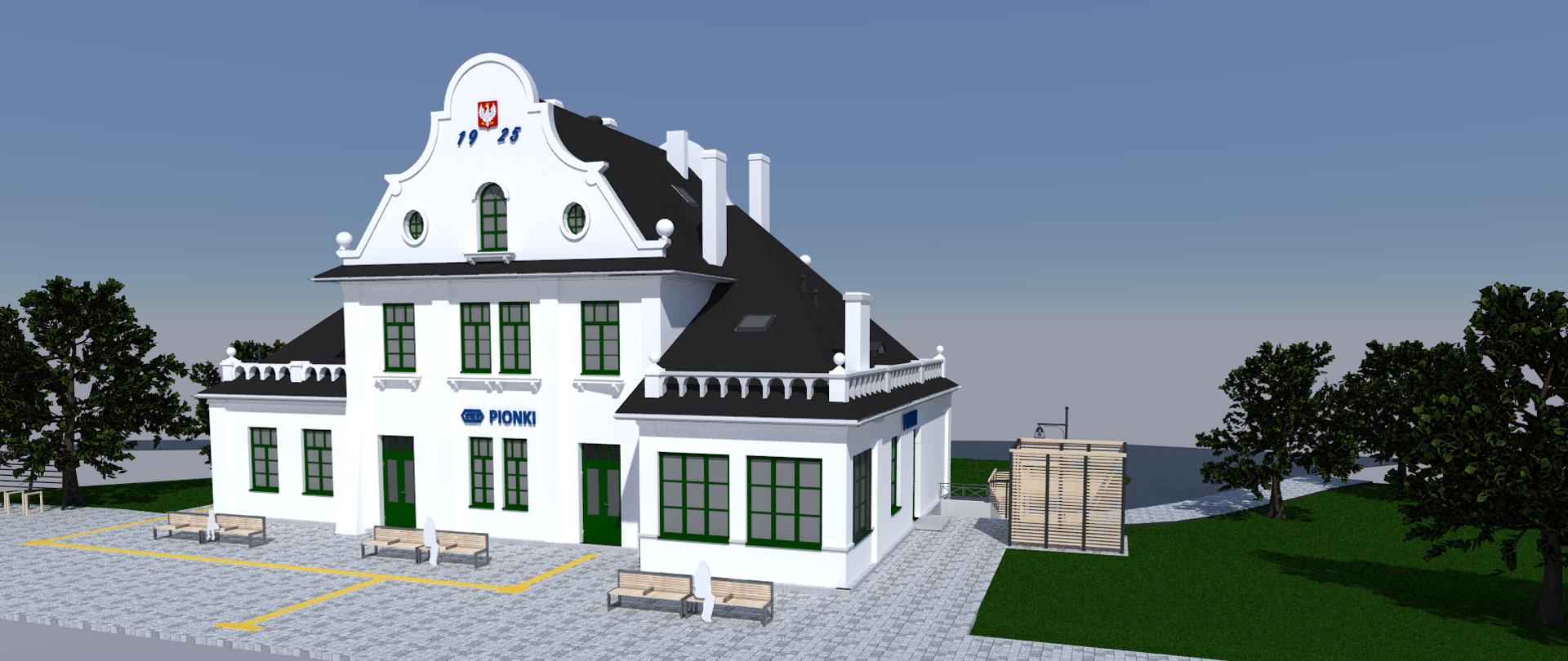 Dwa dworce w Pionkach już w budowie