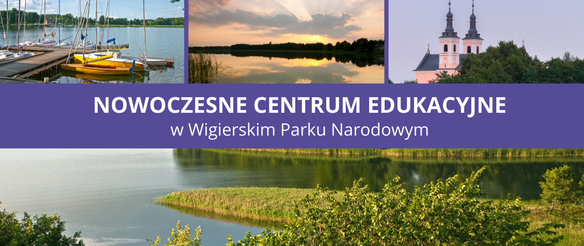Nowoczesne centrum edukacyjna w Wigierskim Parku Narodowym - grafika