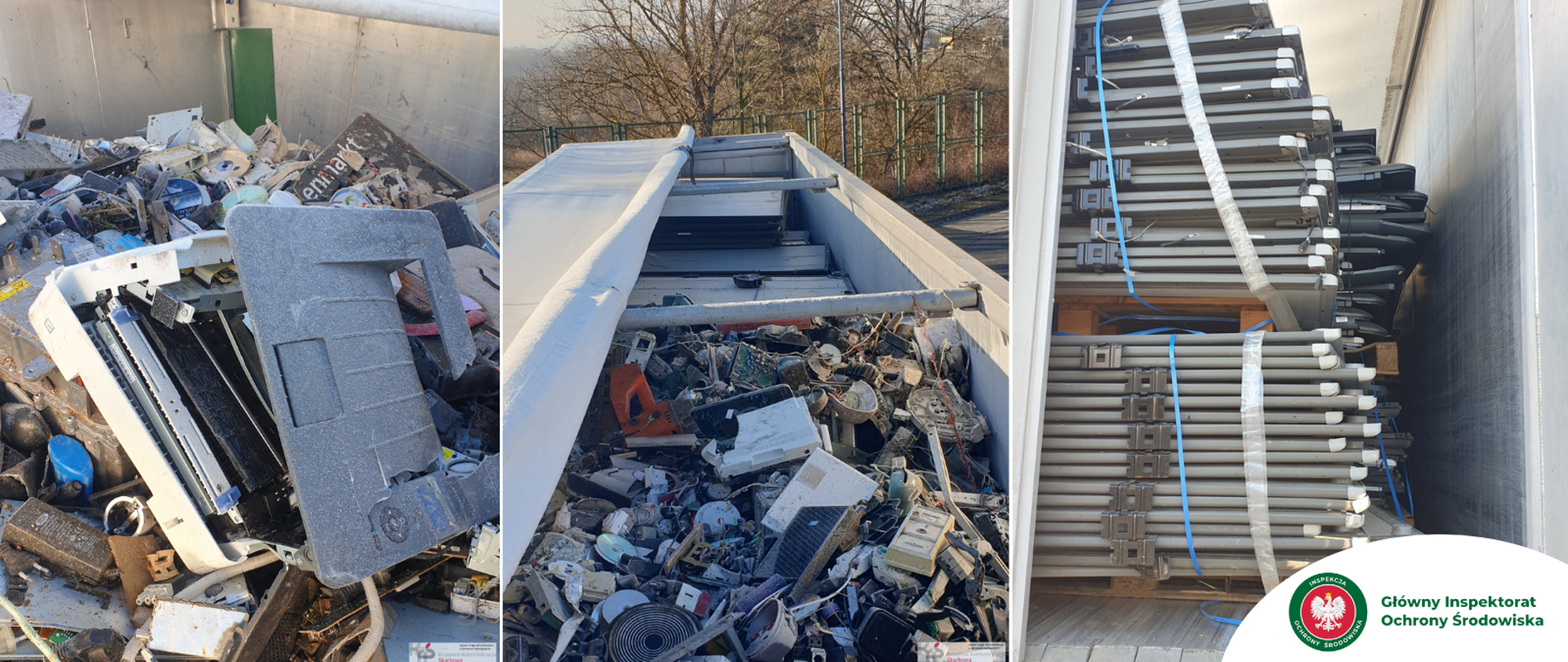 Ciężarówka, odpady