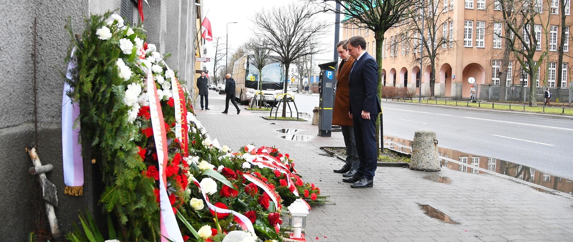 Minister Zbigniew Ziobro i wiceminister Sebastian Kaleta. 