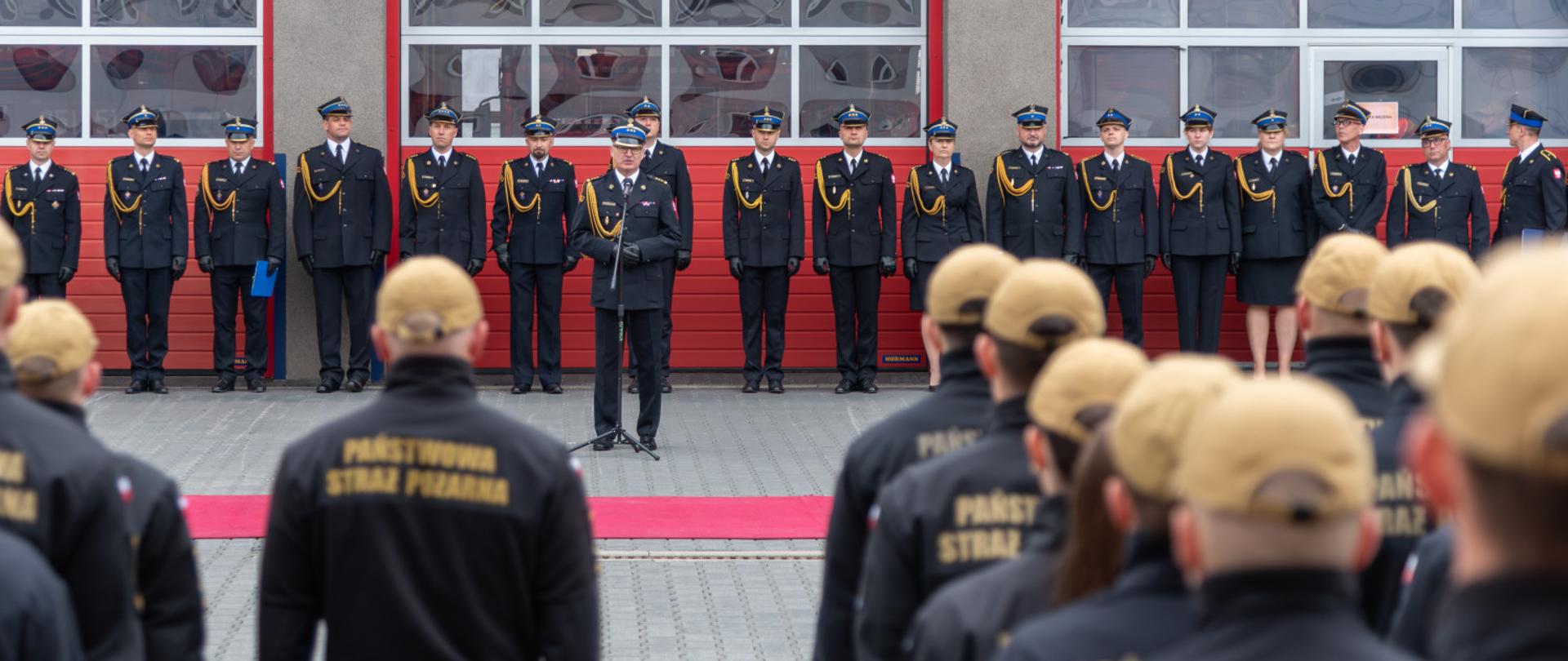 Nadanie wyższych stopni służbowych Kadetom z okazji Dnia Strażaka