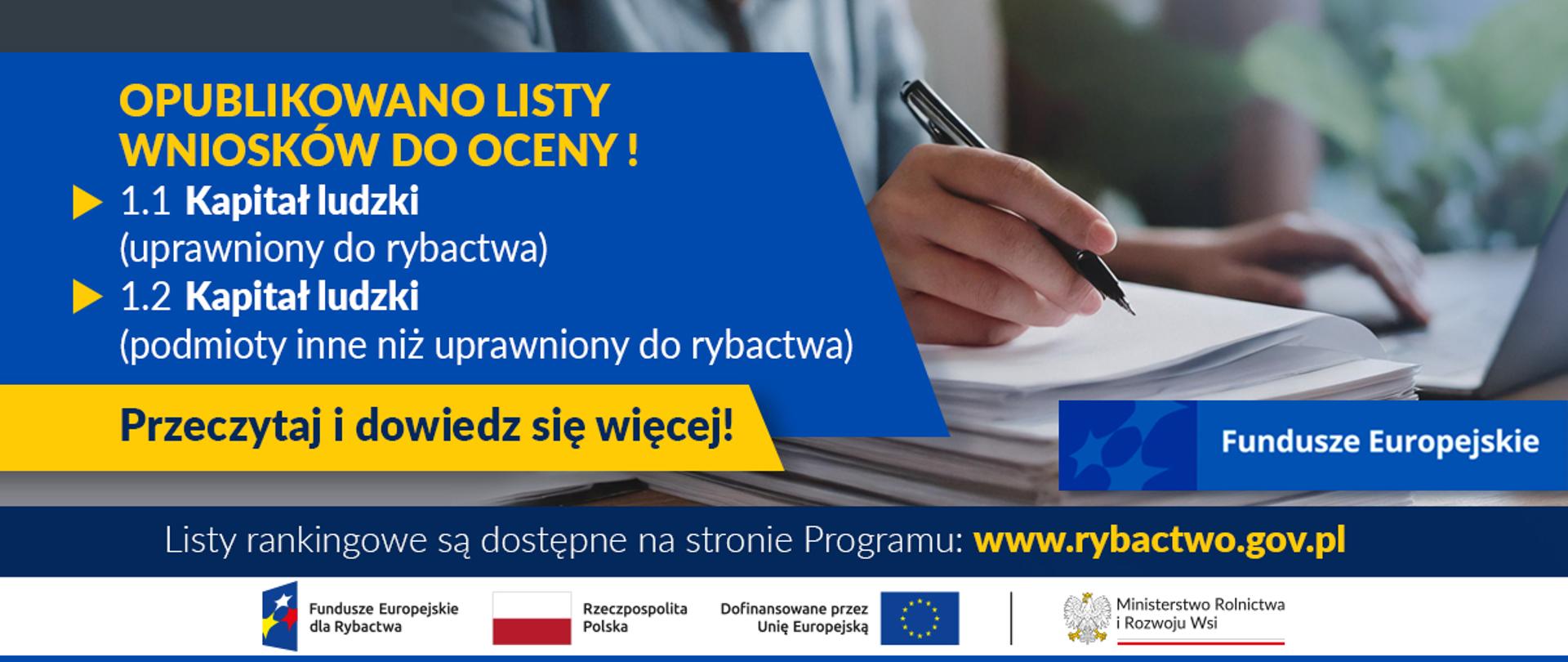 Lista wniosków do oceny 