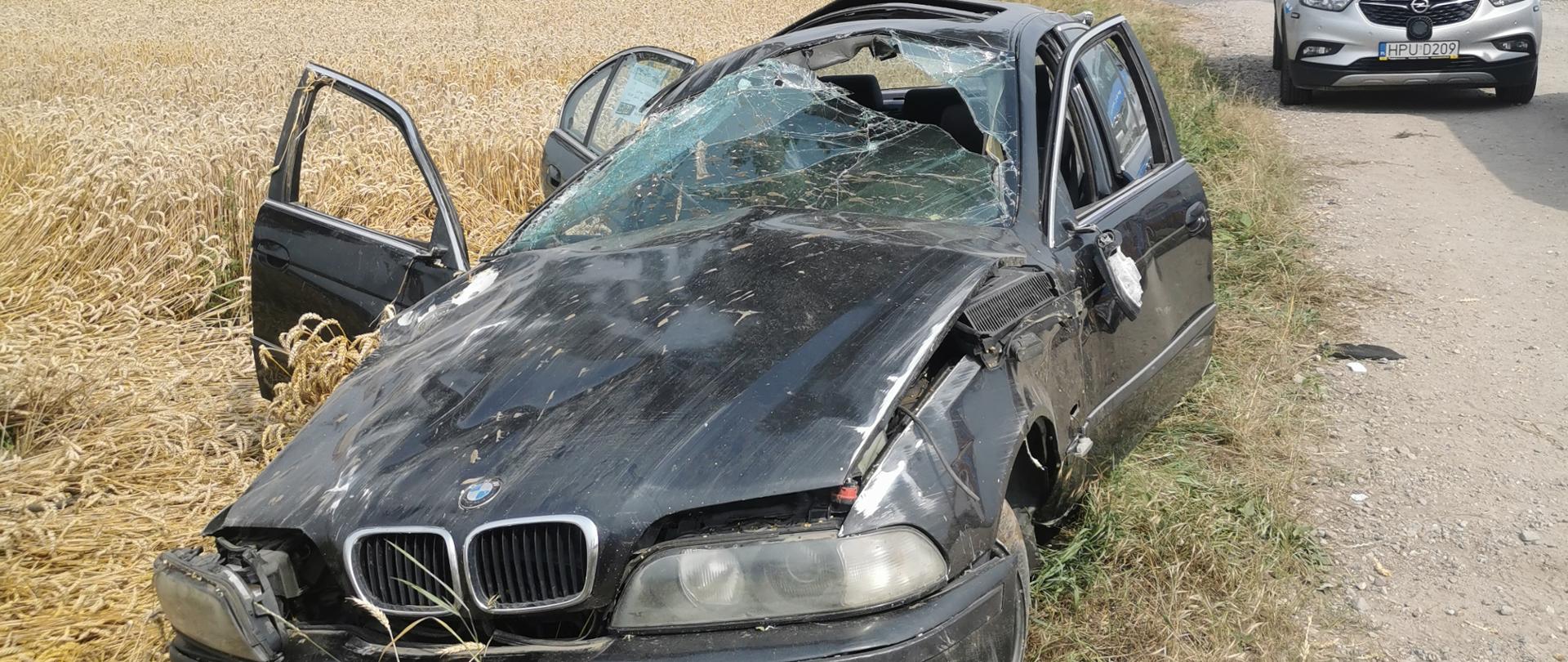 Wypadek w Łowęcinie