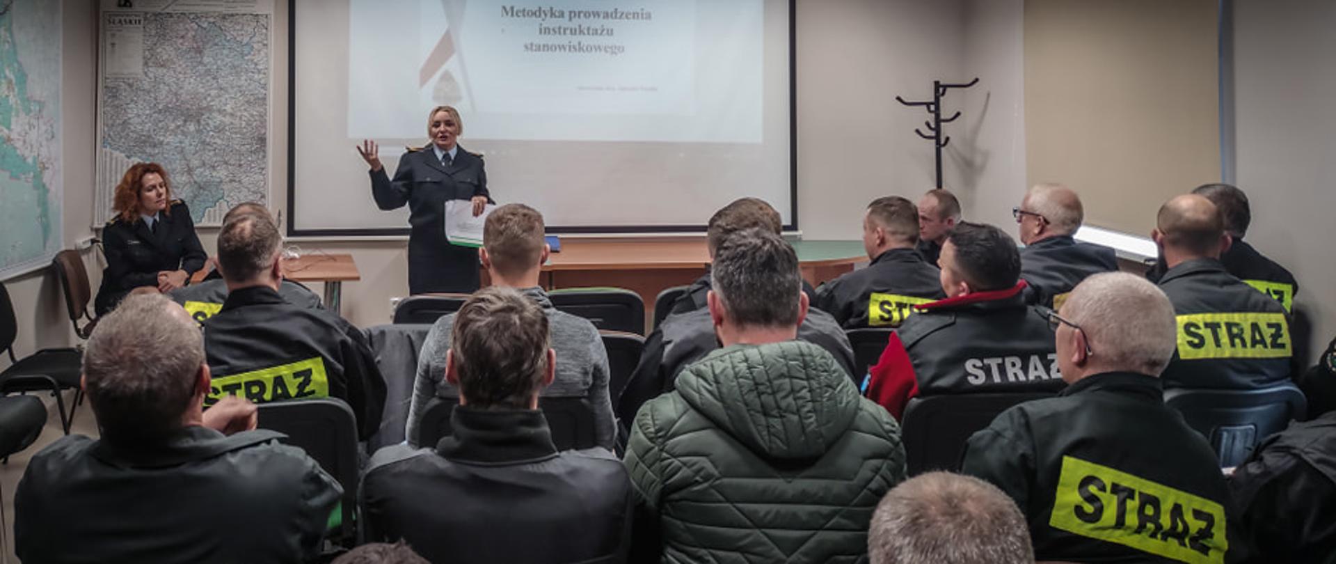 Szkolenie dla Naczelników OSP powiatu lublinieckiego z zakresu Bezpieczeństwa i Higieny Pracy – metodyka przeprowadzania instruktażu stanowiskowego