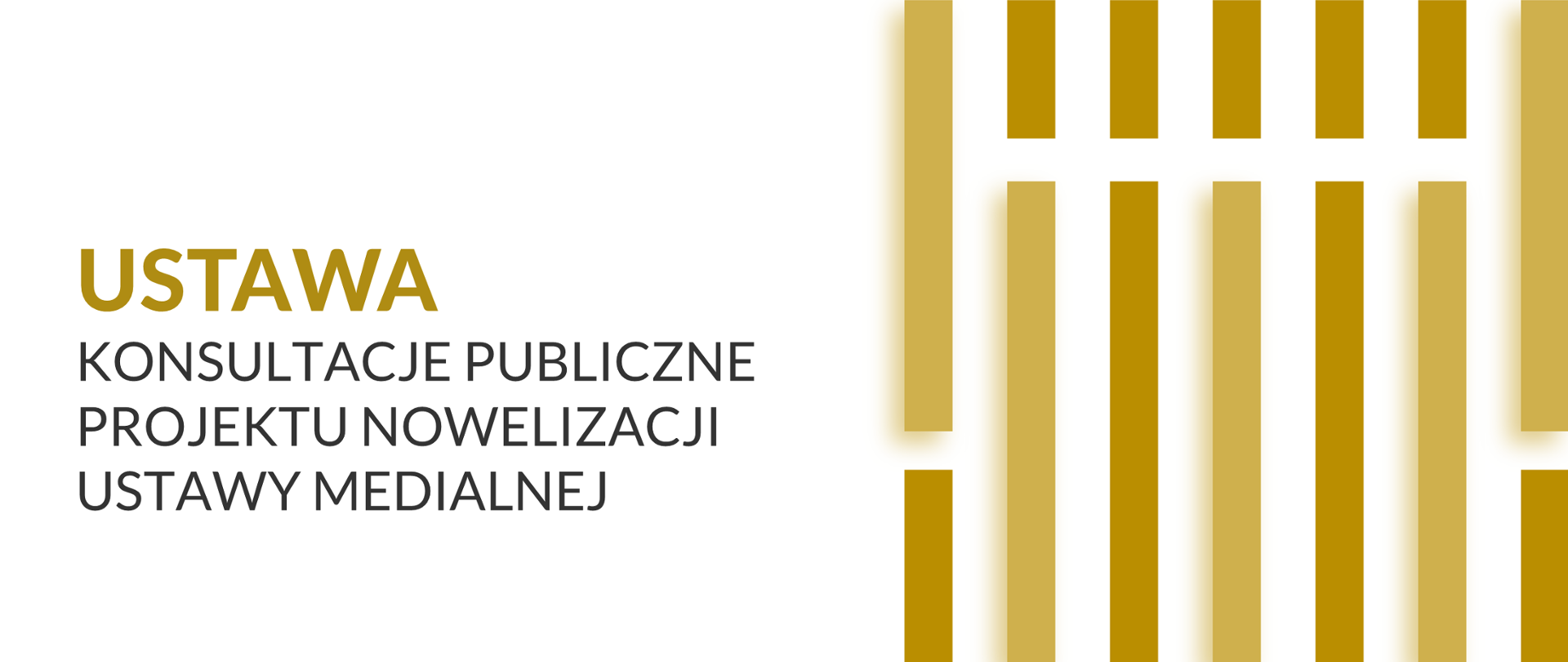 Rozpoczynamy konsultacje publiczne projektu nowelizacji ustawy medialnej