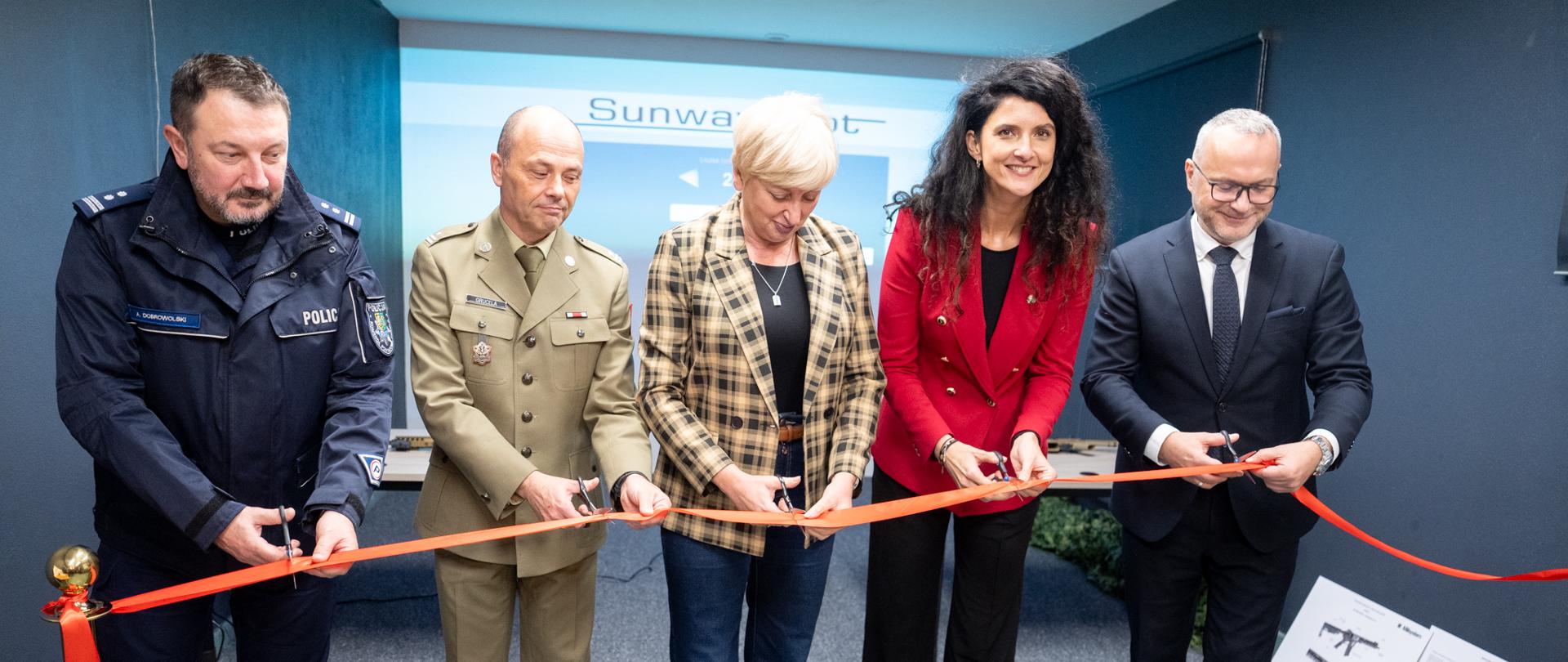 W Środzie Śląskiej otwarto wirtualną strzelnicę