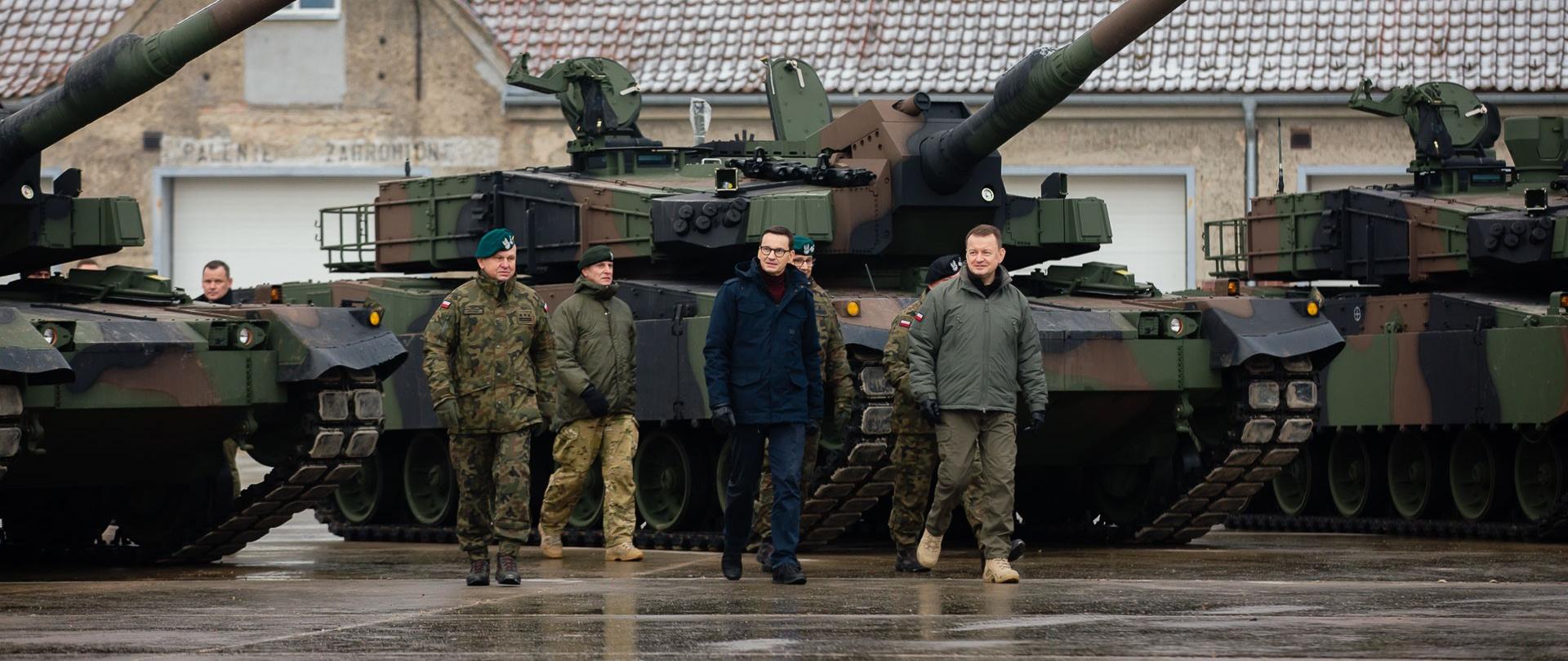 Przekazanie czołgów K2 żołnierzom Wojska Polskiego.