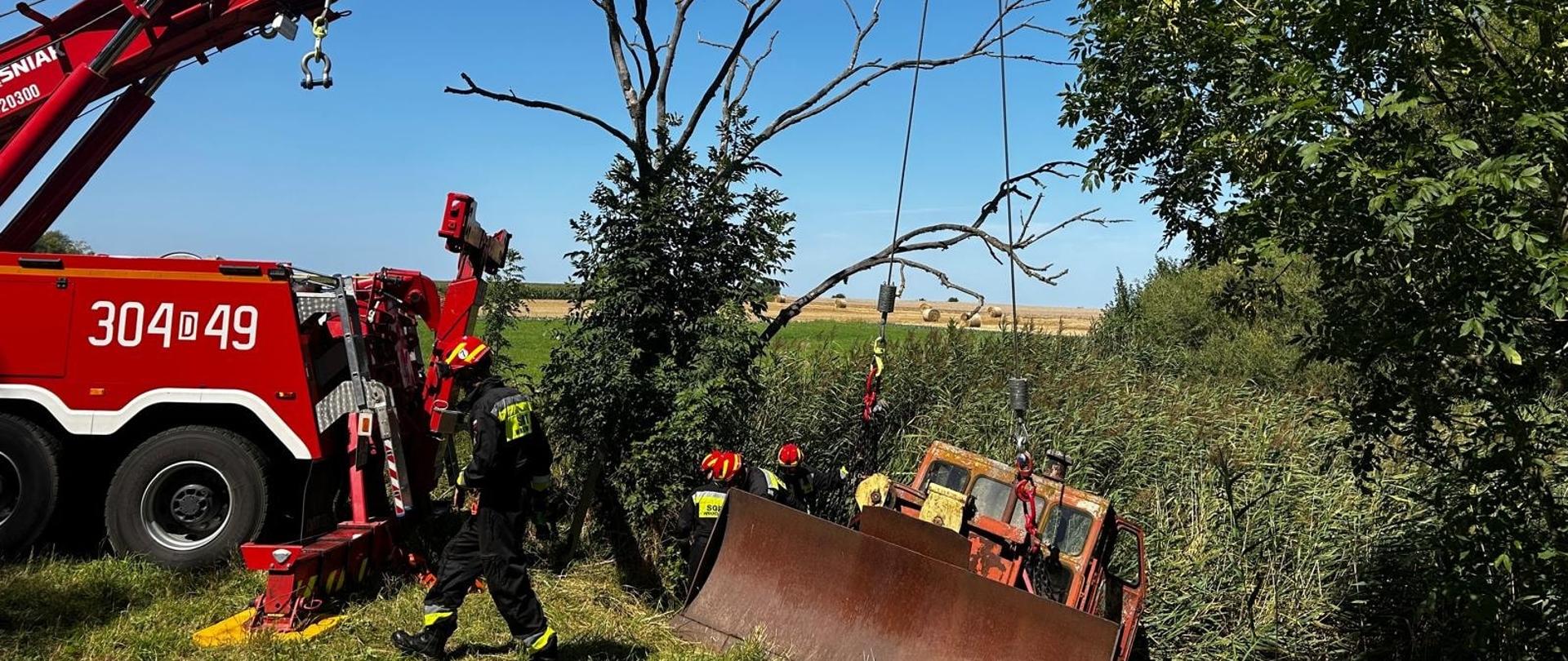 Ćwiczenia Specjalistycznej Grupy Ratownictwa Technicznego 