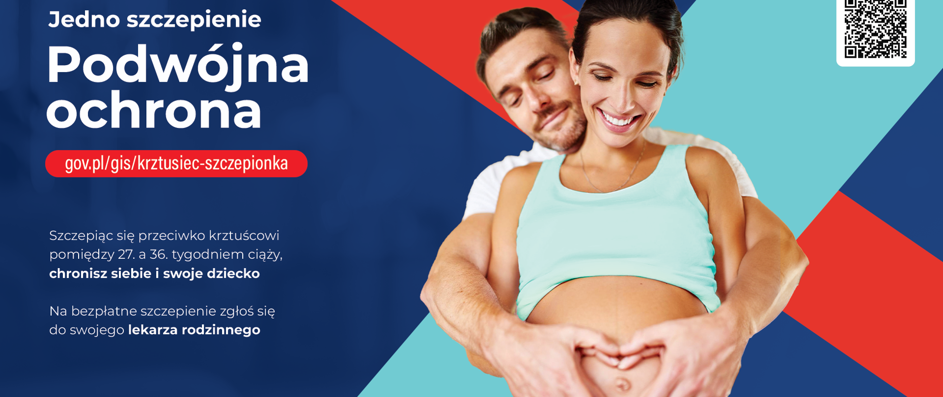 Szczepienia przeciw krztuścowi kobiet w ciąży - grafika