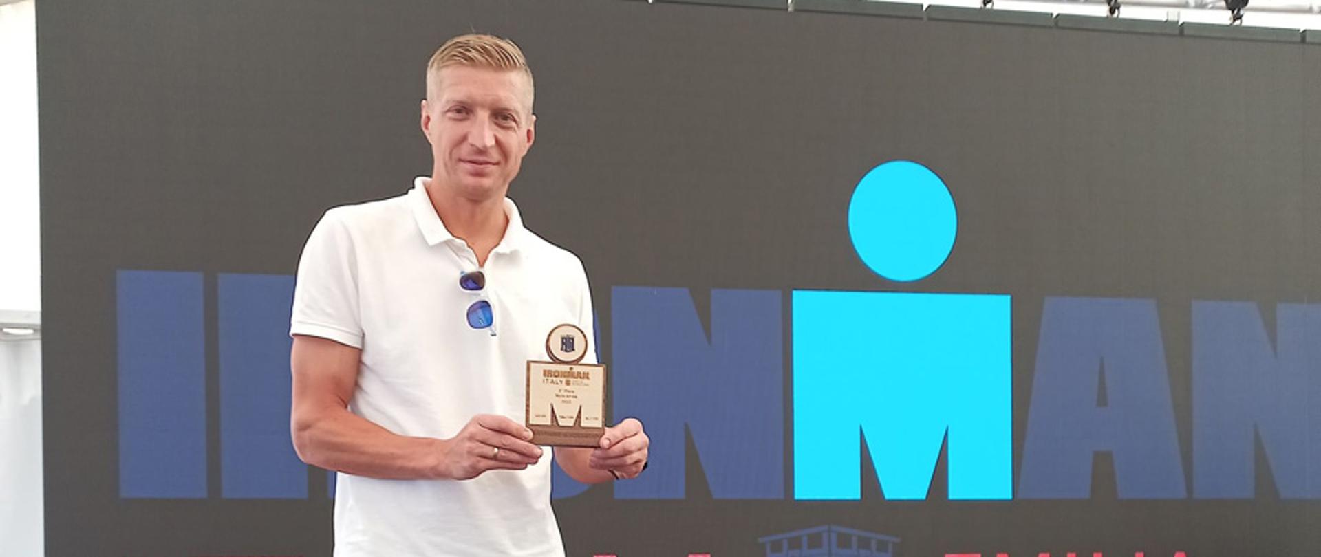 Triathlonowy sukces sochaczewskiego strażaka