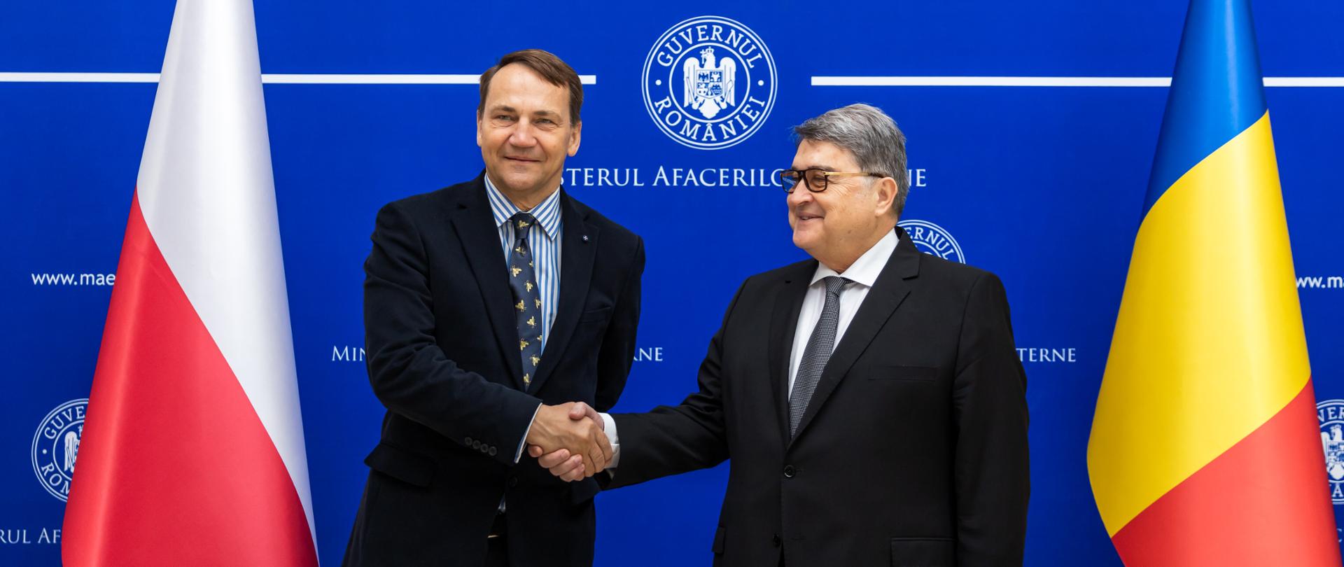 Minister Sikorski met with Romania's foreign minister