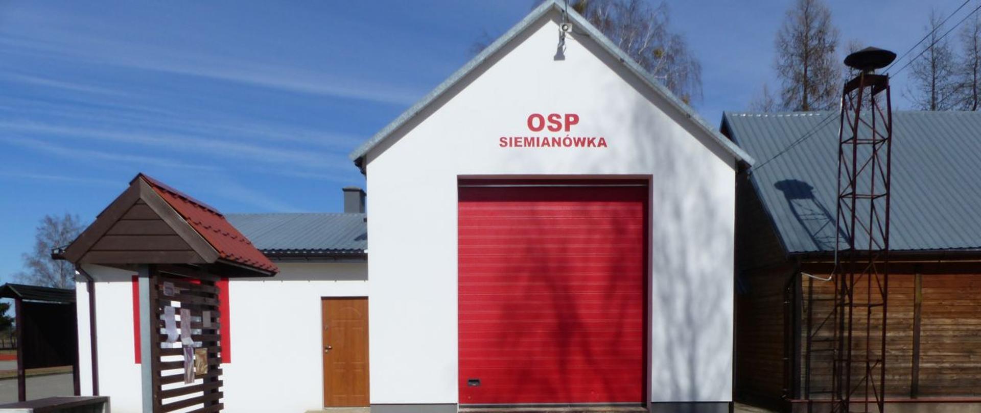Remiza OSP Siemianówka