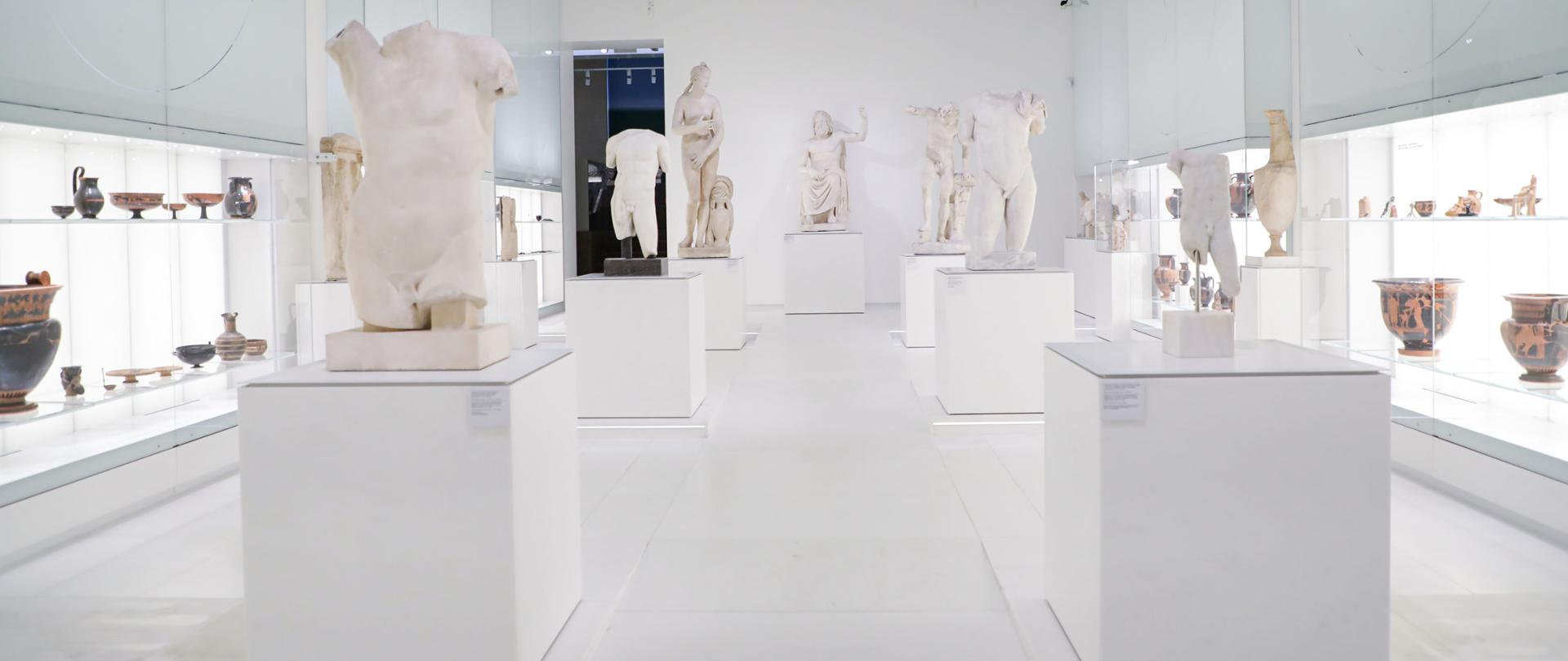 Galeria Sztuki Starożytnej w Muzeum Narodowym w Warszawie gotowa na otwarcie, fot. Danuta Matloch