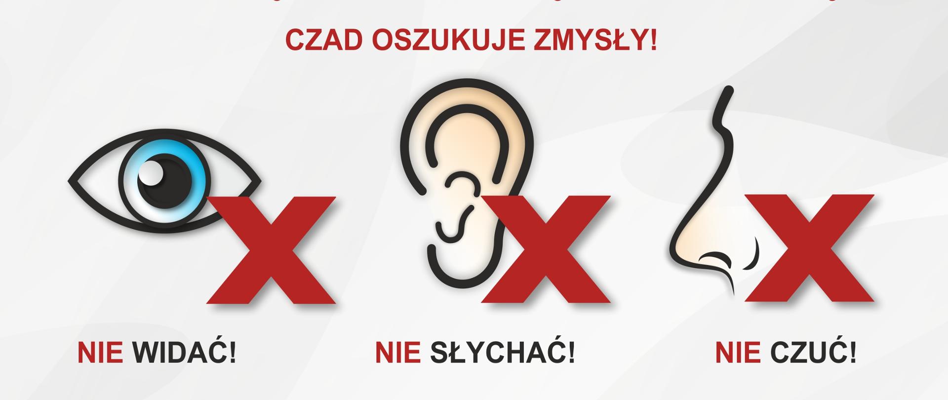 Czadu oszukuje zmysły