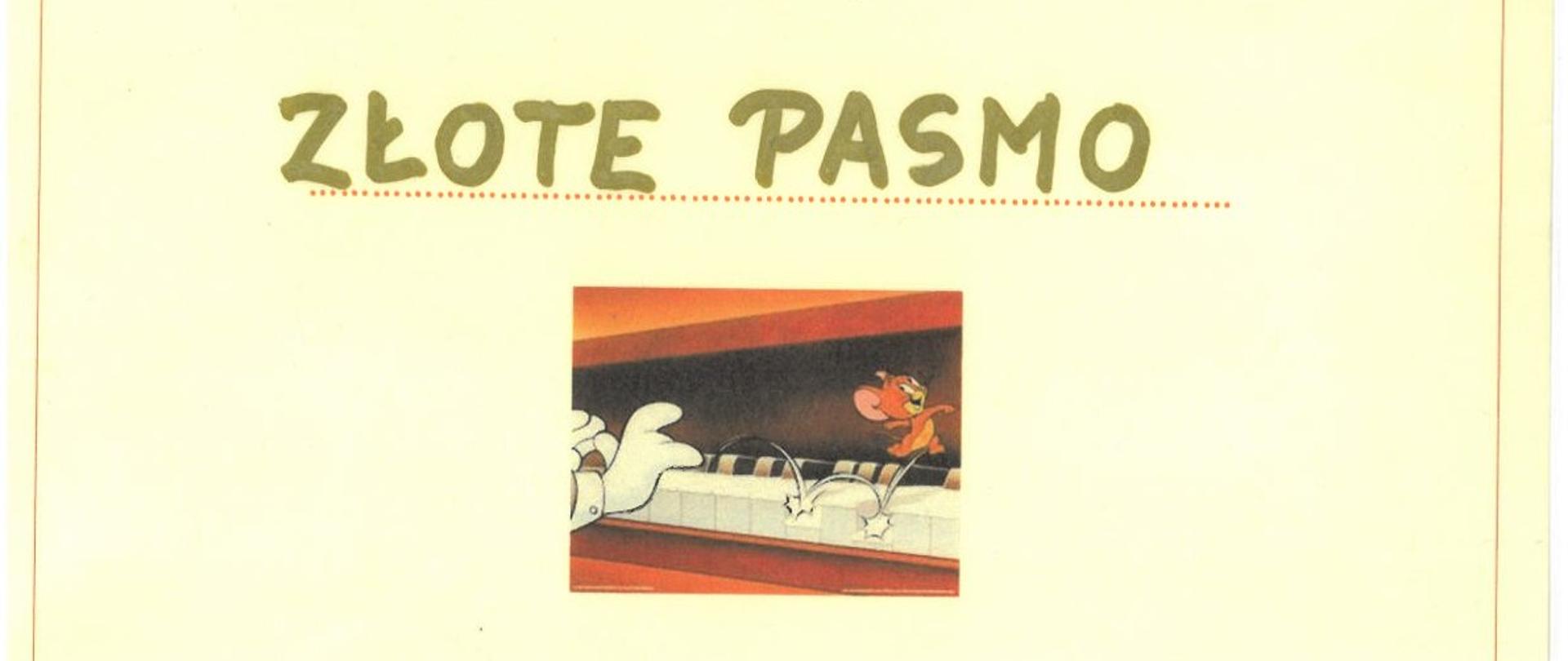 Dyplom Złote pasmo dla Wiktorii Girdwojn w Dziewiątym Wiślańskim Festiwalu Drugoklasistów im. Cezarego Drzewieckiego zatytułowany Fortepian znam w Wiśle dnia trzynastego kwietnia dwa tysiące dwudziestego szóstego roku