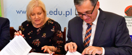 Podpisanie umowy o dofinansowanie termomodernizacji budynku Instytutu Biologii Uniwersytetu w Siedlcach