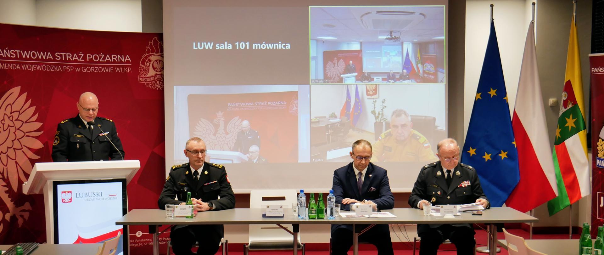 Narada roczna, podsumowująca działalność lubuskich strażaków w 2023 roku