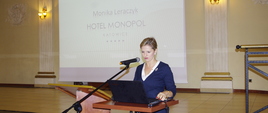 Przemowa osoby reprezentującej Hotel Monopol