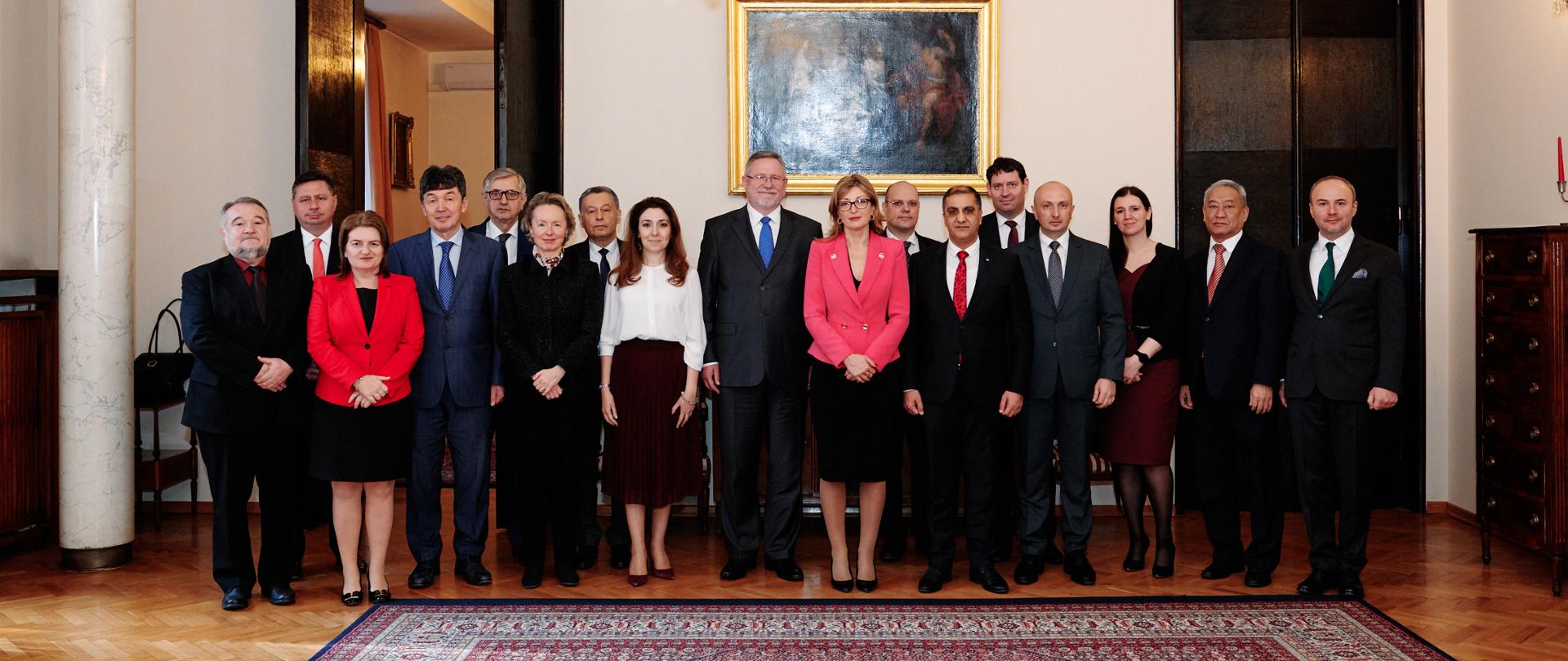 Spotkanie Klubu Ambasadorów Mówiących po Bułgarsku, z udziałem Wicepremier i Minister Spraw Zagranicznych Ekateriny Zachariewej