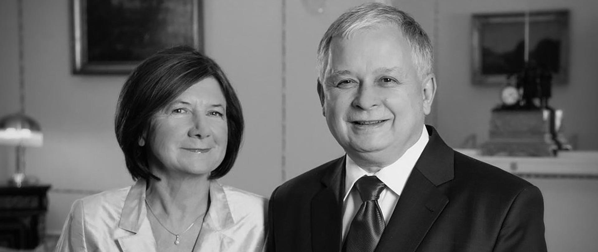 Maria and Lech Kaczyński