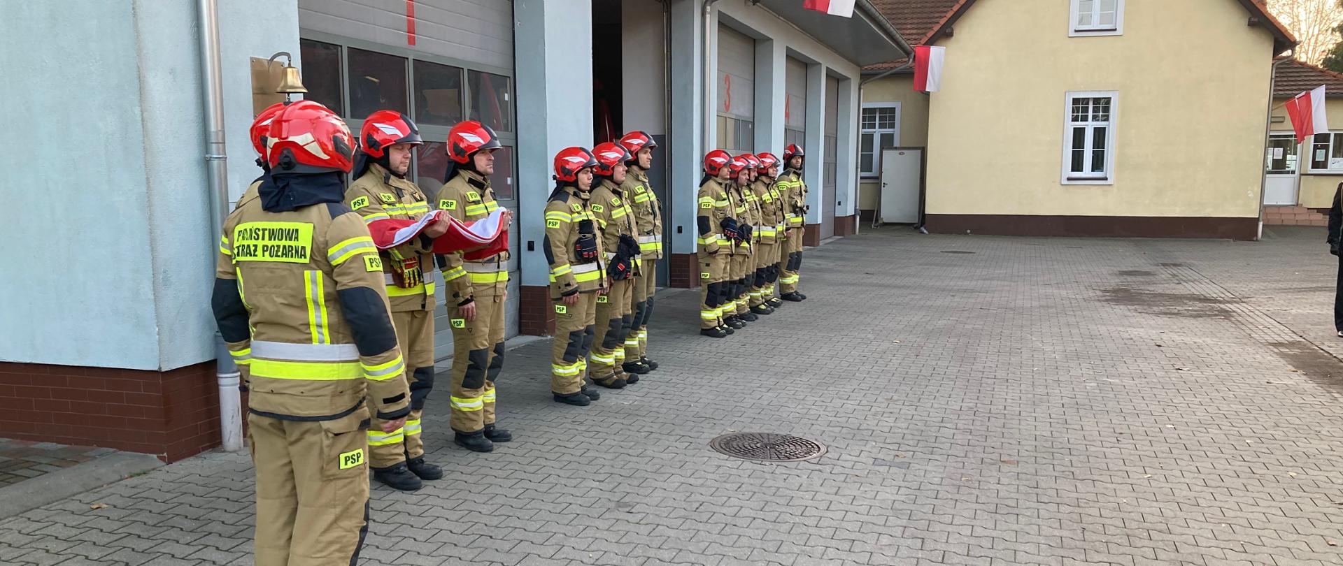 Pododdział funkcjonariuszy PSP