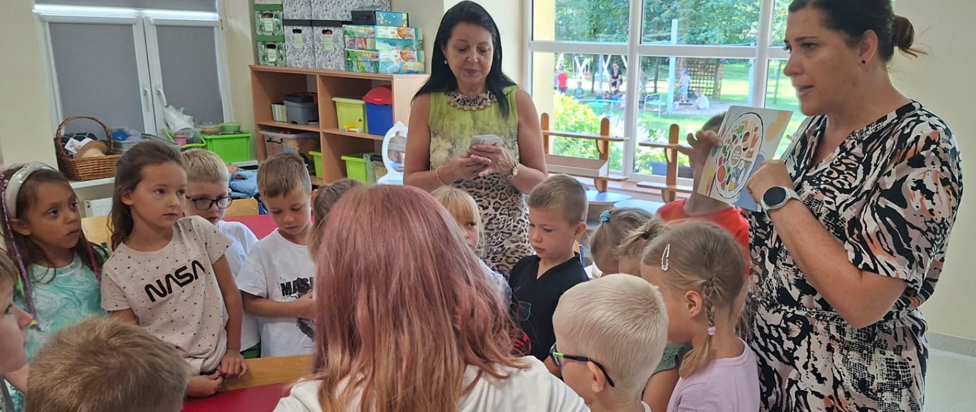 Zajęcia edukacyjne dla dzieci w Publicznym Przedszkolu Samorządowym w Zbiersku