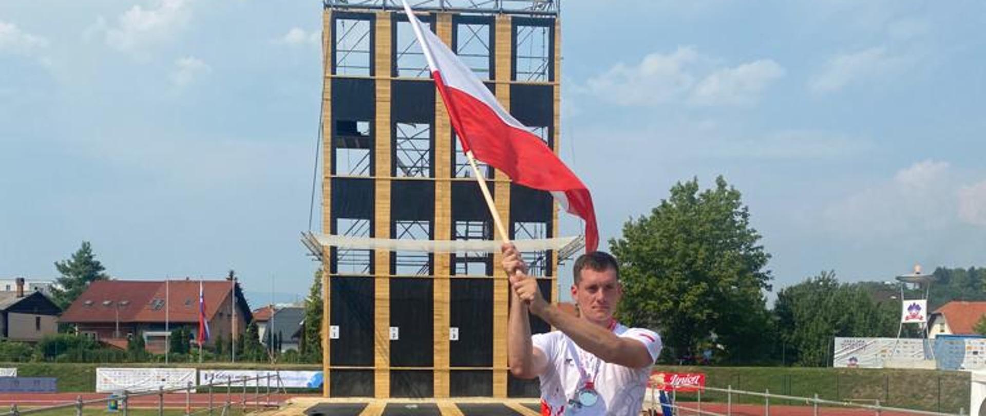 Srebrny medal Międzynarodowych Zawodów Sportowo-Pożarniczych CTIF 2022