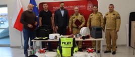 Przekazanie sprzetu dla JRG Złotów