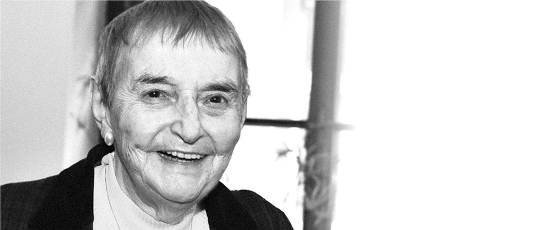 Grafika przedstawia portret Reginy Chłopickiej