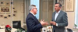 Ambasador Krzysztof Olendzki i Prezydent Borut Pahor