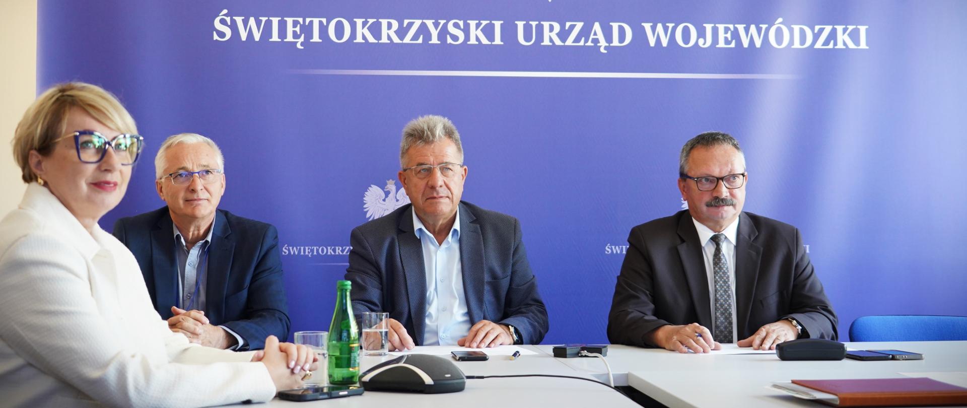 Wideokonferencja z wiceministrem MSWiA