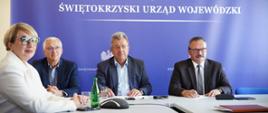 Wideokonferencja z wiceministrem MSWiA